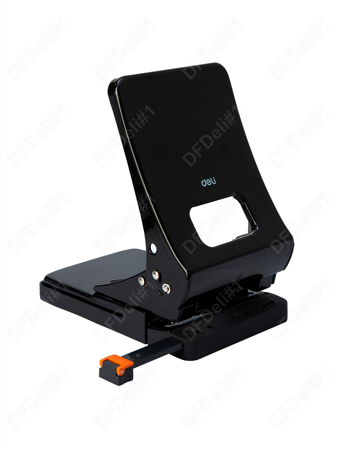 Дырокол PowerSaving, 45 листов, чёрный, 0143 Deli (0143bk)