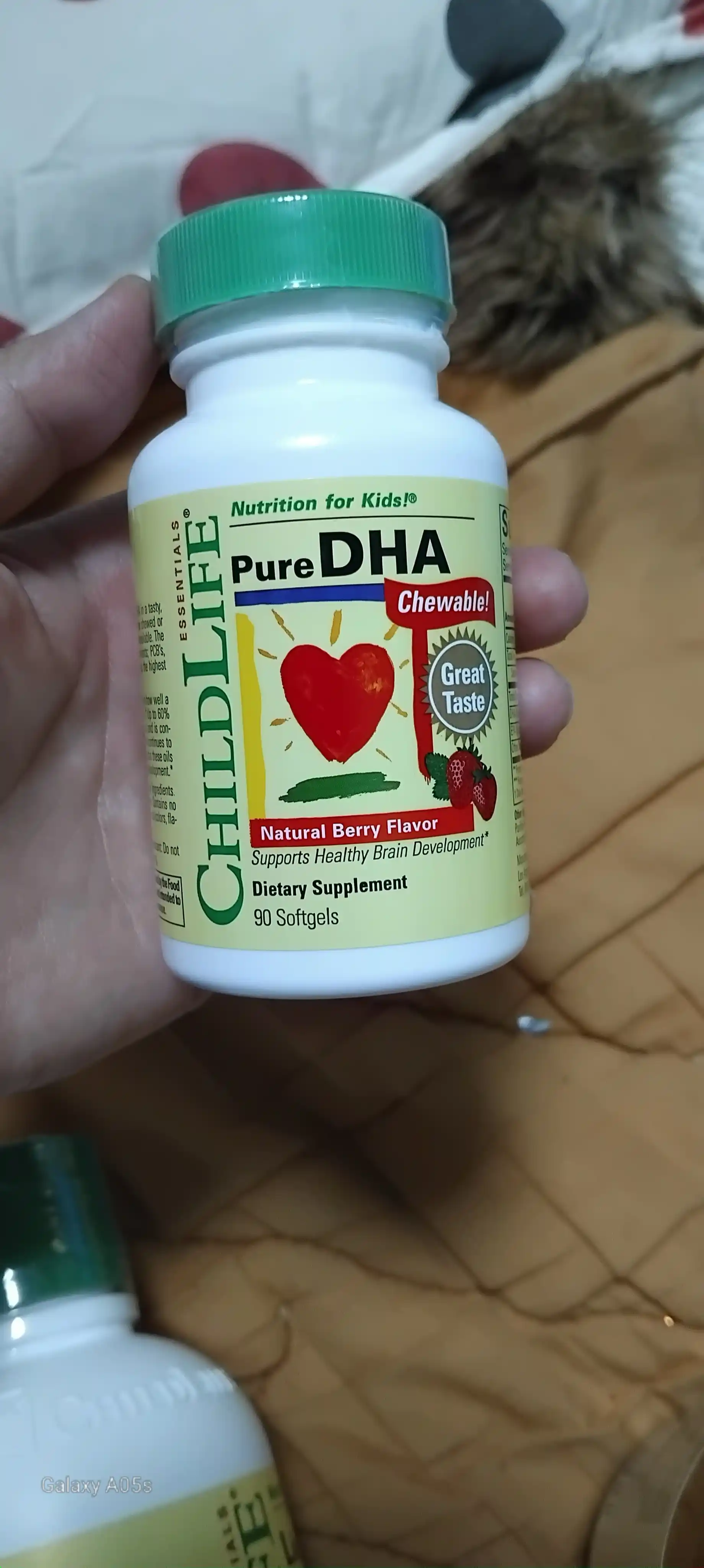 ChildLife Essentials, Рыбий жир для развития мозга детей (Pure DHA), 90 капсул