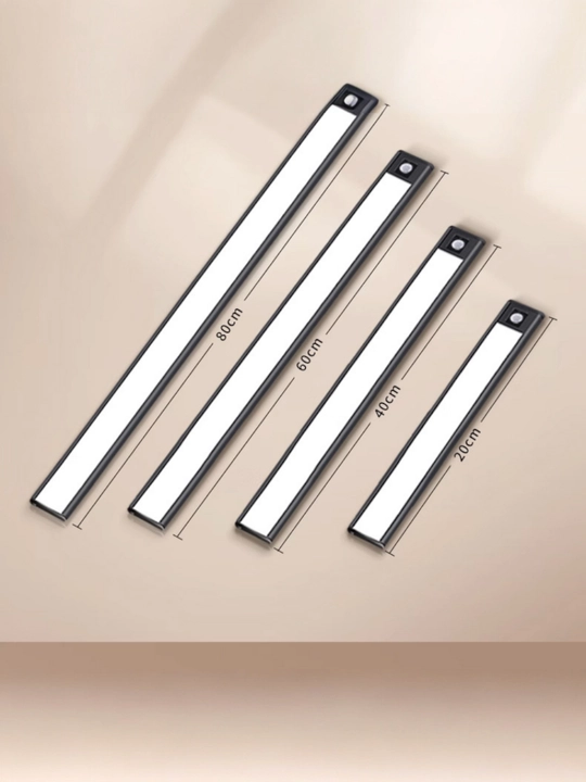 Alyuminiy aqlli LED-yoritgich, harakat datchigi, magnitli mahkamlash, Type-C, akkumulyator