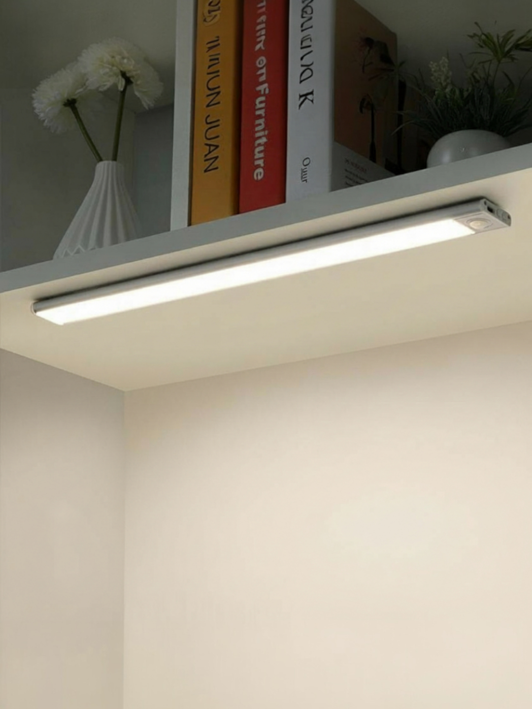 Alyuminiy aqlli LED-yoritgich, harakat datchigi, magnitli mahkamlash, Type-C, akkumulyator