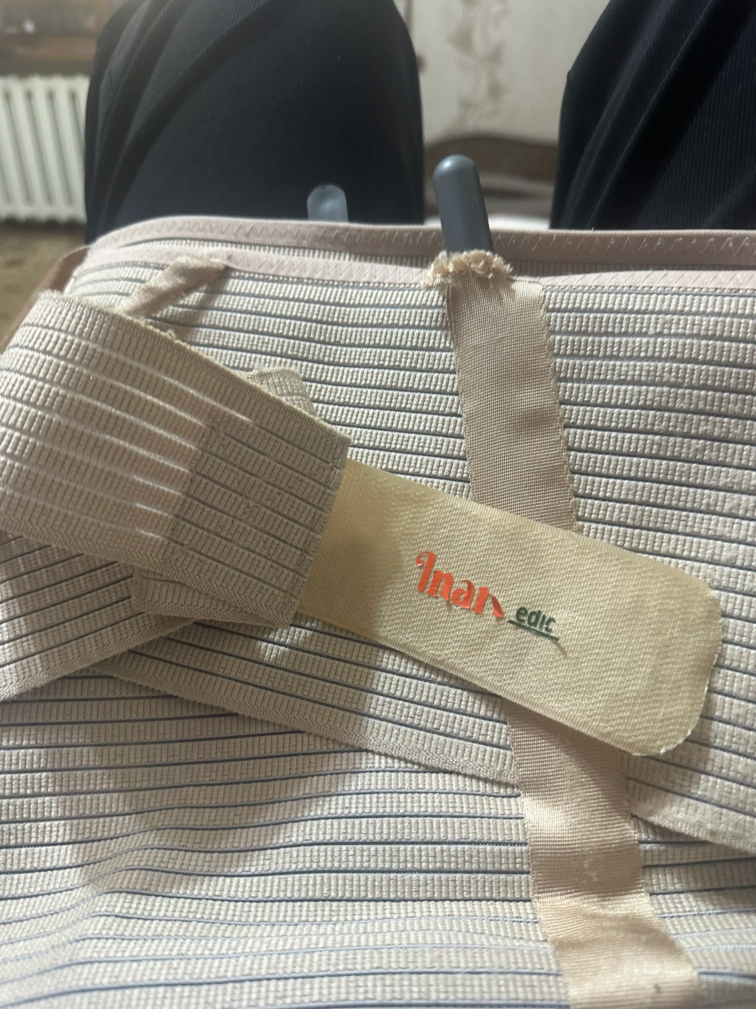 Bel-krestli korset temir bilan, 32 sm, universal, S-2XL Inanmedical K-807