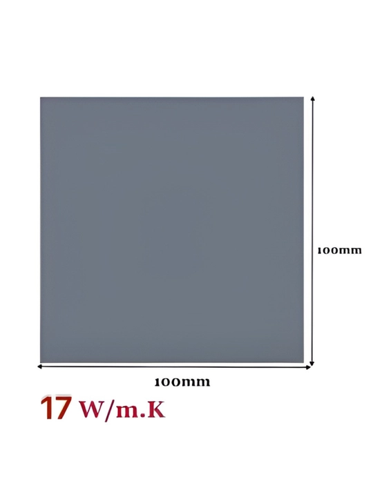 17 Vt/m·K termoprokladka, 0.5/0.75/1 mm qalinliklar, elektronika sovutish uchun - 