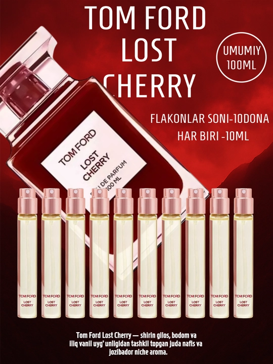 Парфюмированная вода для женщин Tom Ford Lost Cherry, Tom Ford, женские духи Lost Cherry - 