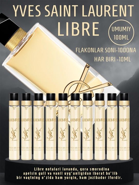 Парфюмерная вода для женщин Libre, Yves Saint Laurent, 100 мл - 