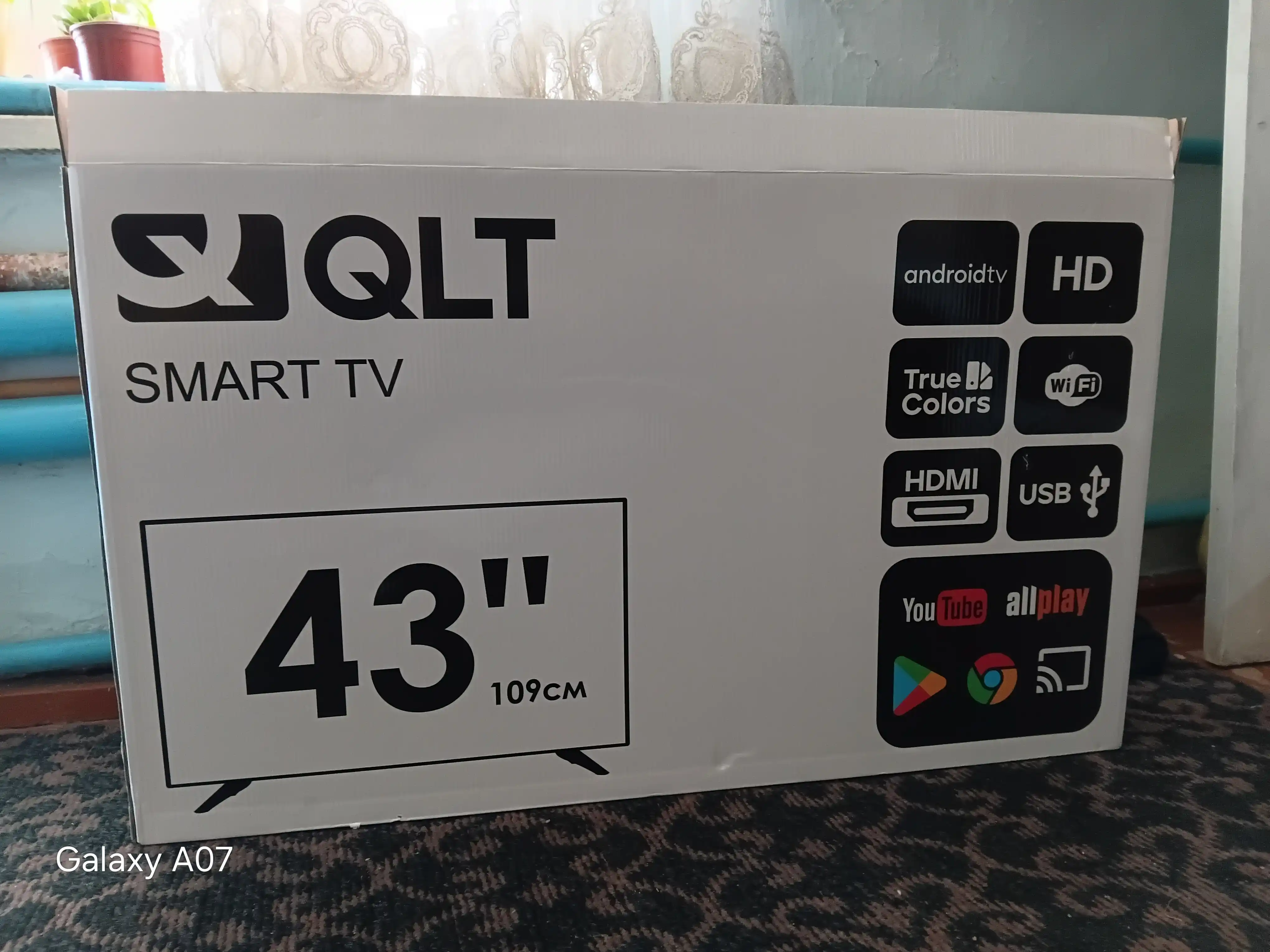 Телевизор QLT 43" 43FA2