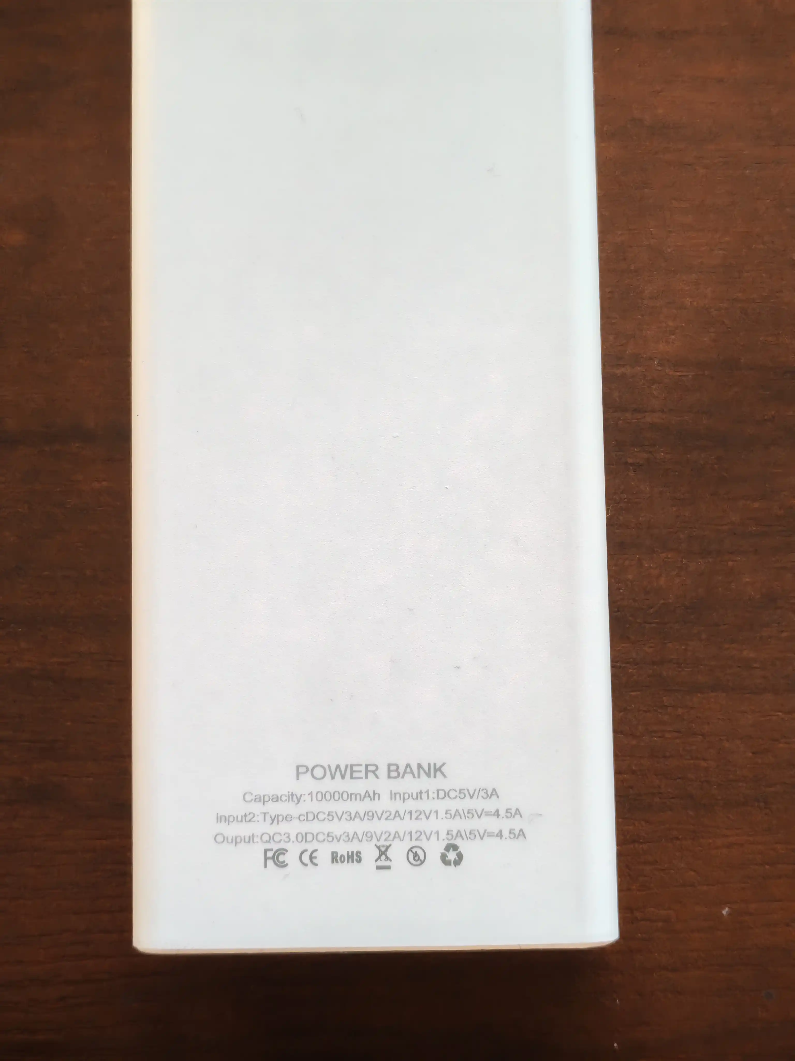 Tashqi akkumulyator Power Bank 66 W,tez zaryadlashni qo'llab-quvvatlaydigan, 20000 mA/soat
