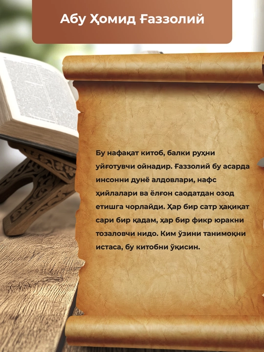 Алданганлар, Абу Хомид Газзолий