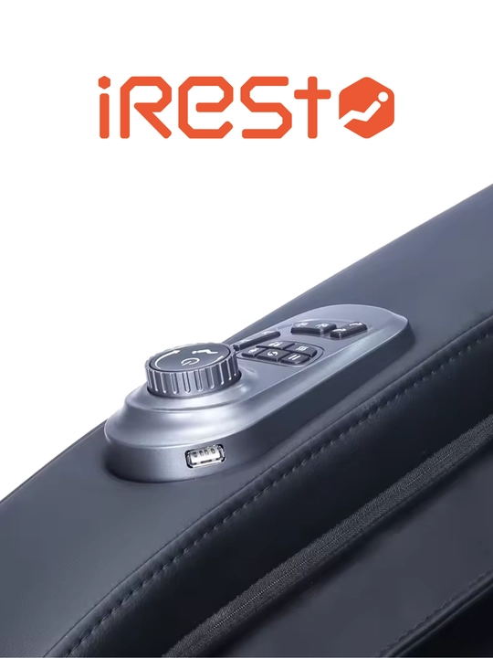 IRest SL-A372 massaj kreslosi, 3D massaj, magnit terapiya, isitish, 15 ta dastur