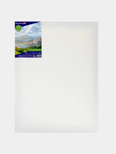 Podramnikli kanvas BRAUBERG ART CLASSIC 30×40 sm 45% paxta/55% jun o‘rta zerno art. 191656 - 