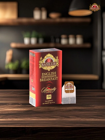 Basilur -tea bag -black