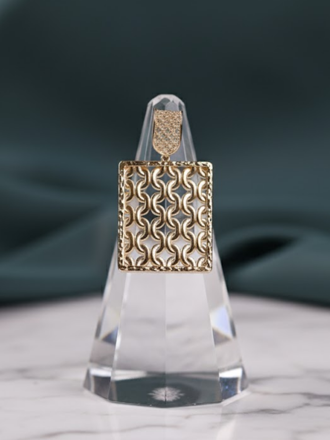 Золотой кулон, 8.05 г, модель M32K, золото 585 пробы, MERRIT GOLD