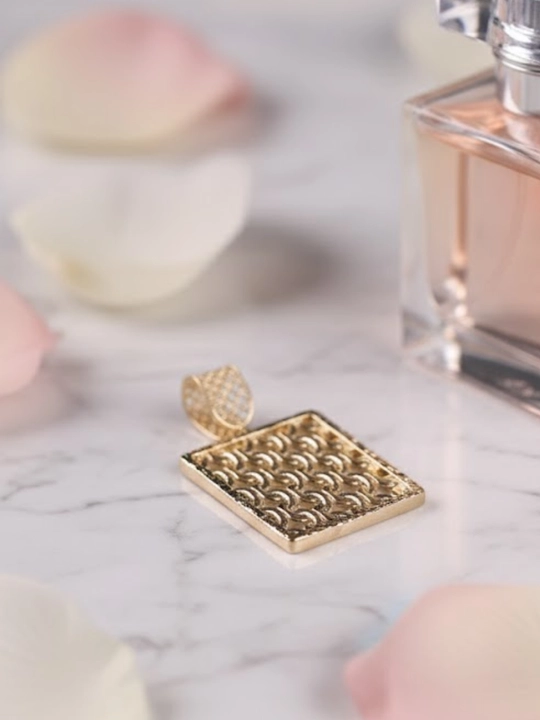 Золотой кулон, 8.05 г, модель M32K, золото 585 пробы, MERRIT GOLD