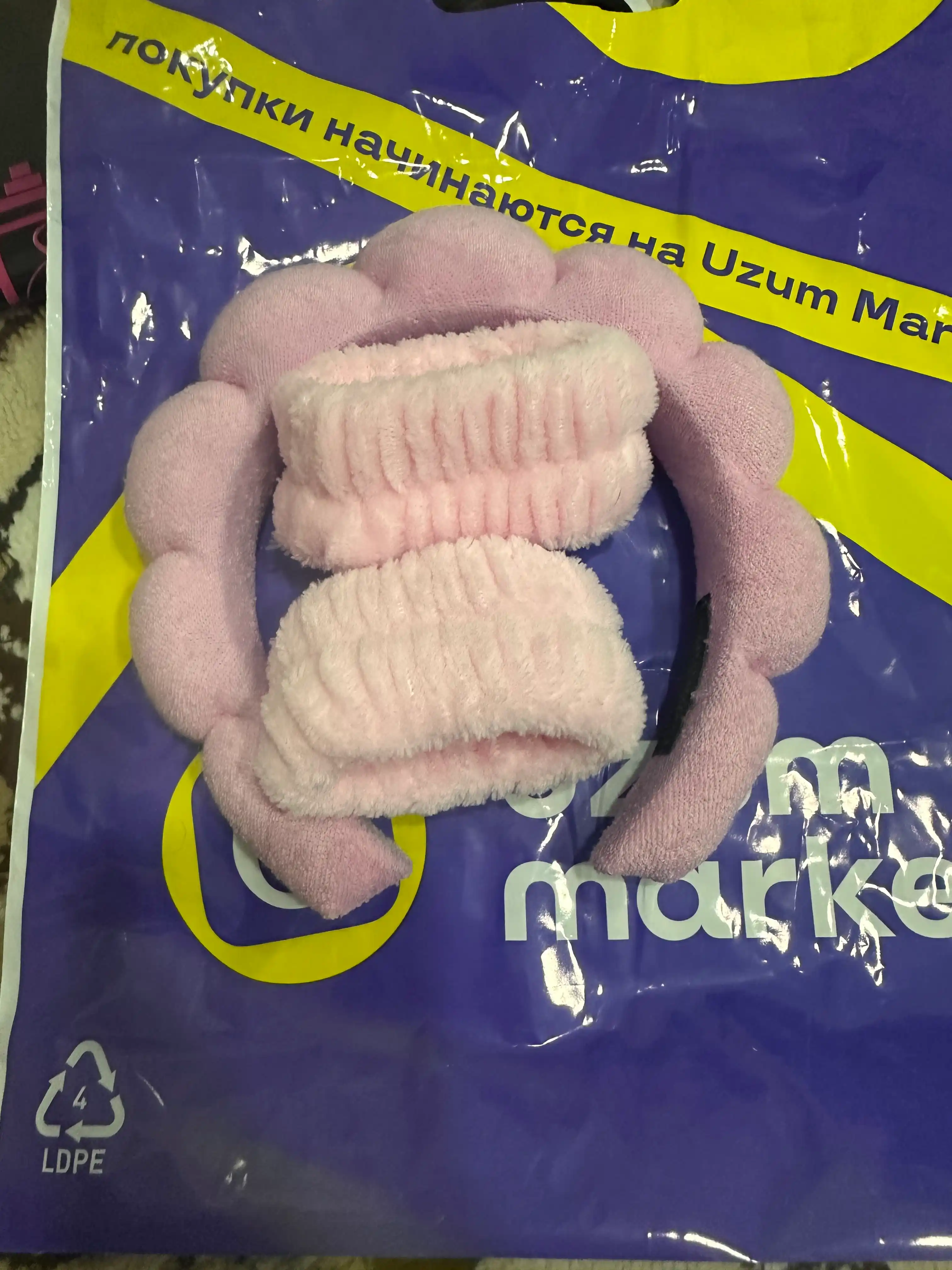 Ободки косметический и повязки для умывания и макияжа