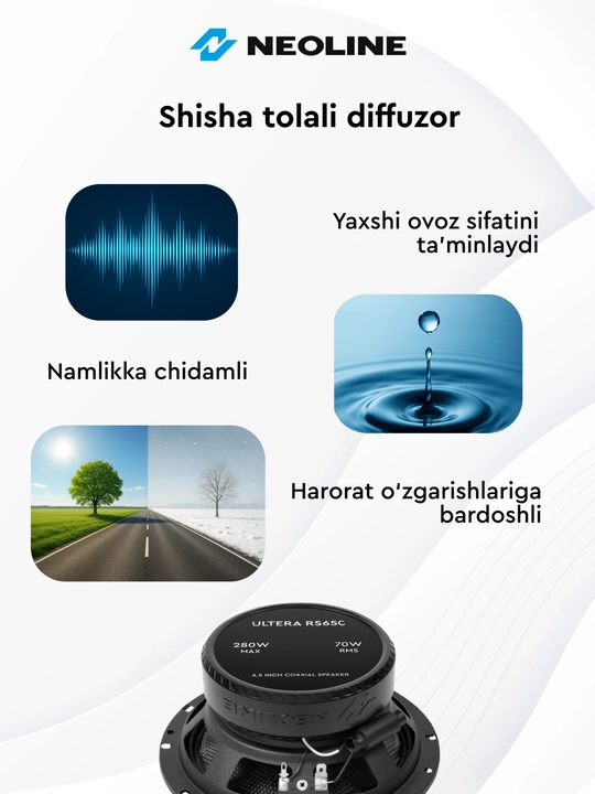 Akustik tizim Neoline Ultera RS65C