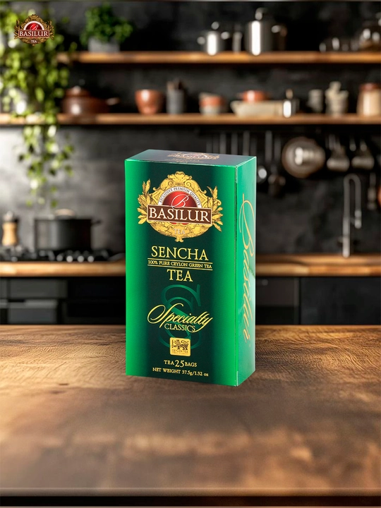 BASILUR-SPECIALTY CLASSIC - зеленый чай в пакетиках - 