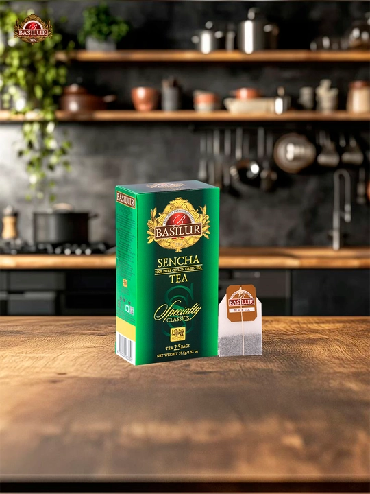 BASILUR-SPECIALTY CLASSIC - зеленый чай в пакетиках