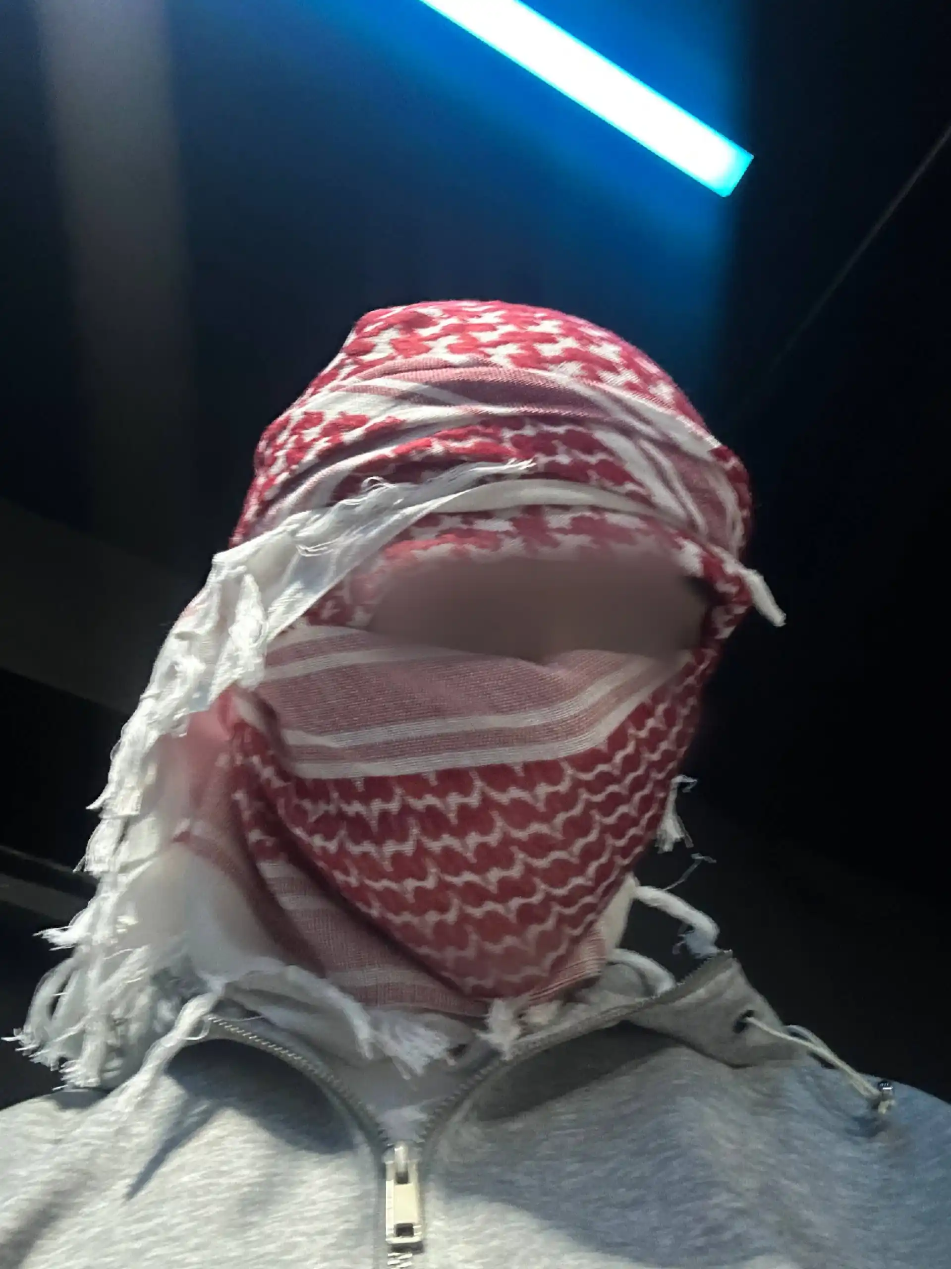 Keffiye, arafatka, arabcha sharf, 100% paxta sharf