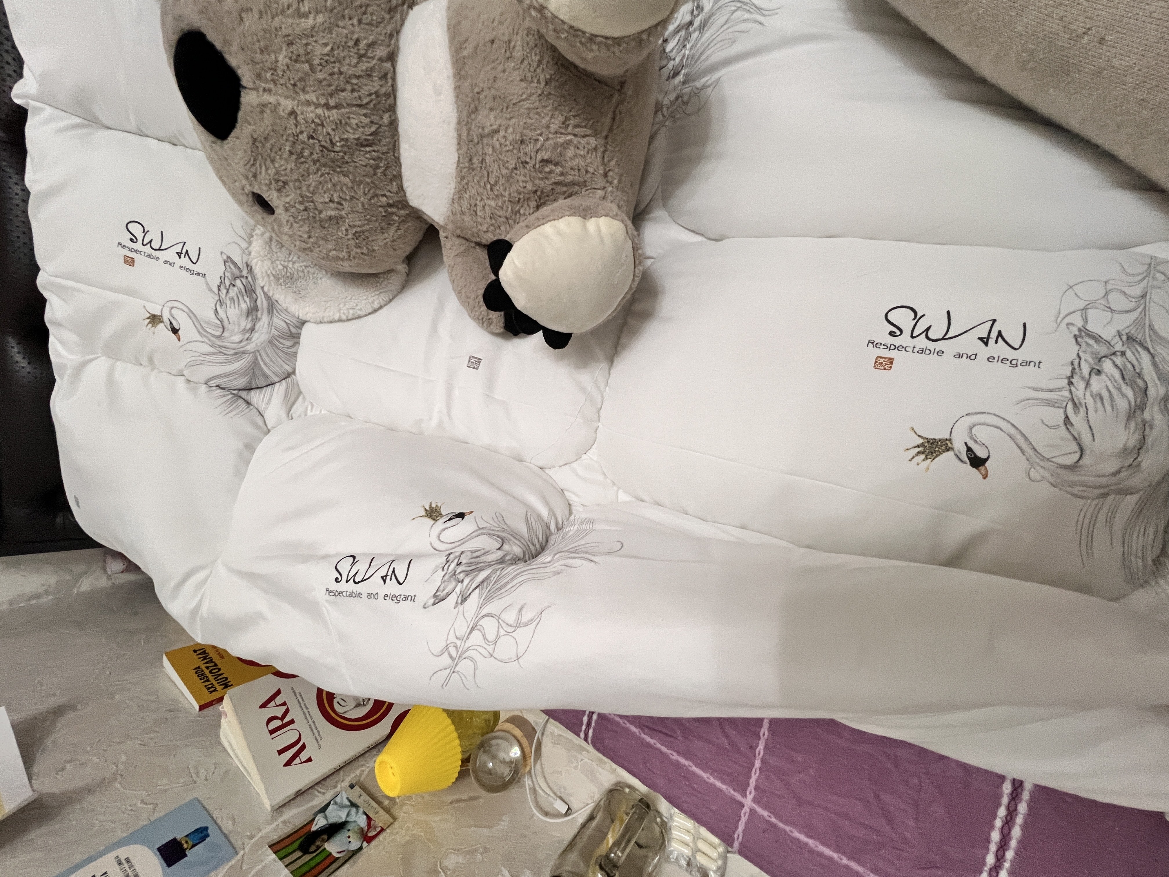 Qishki adyol, qalin va yumshoq, 3.5 kg