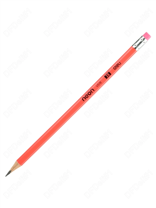 Qalam 12/50 dona 2B o'chirg'ichli Neon 51806/T50 Deli, 51806-EU