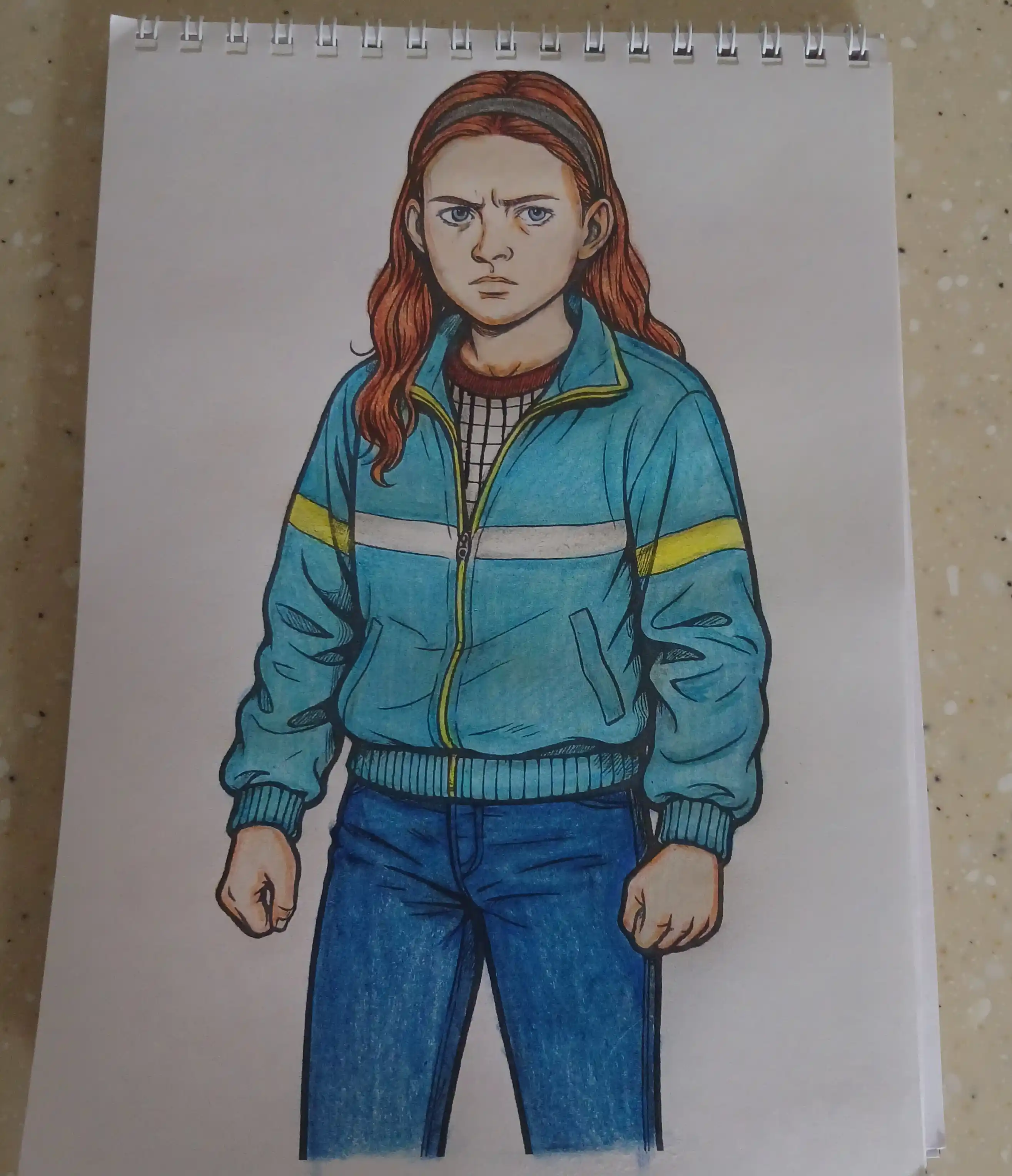 Stranger Things rasamka Zootopia, 25 varaq, A5 va A6 formatda, juda g‘alati ishlar seriali