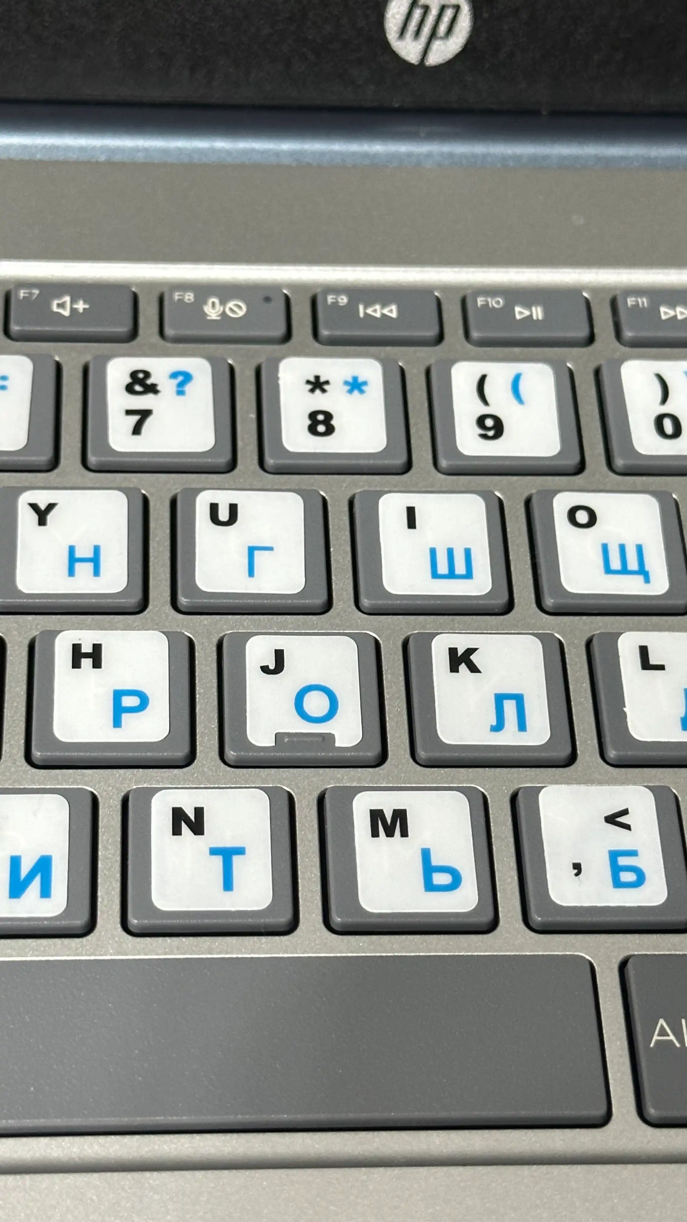 Наклейки на клавиатуры для ноутбука, русский, арабский, корейский, китайский раскладки