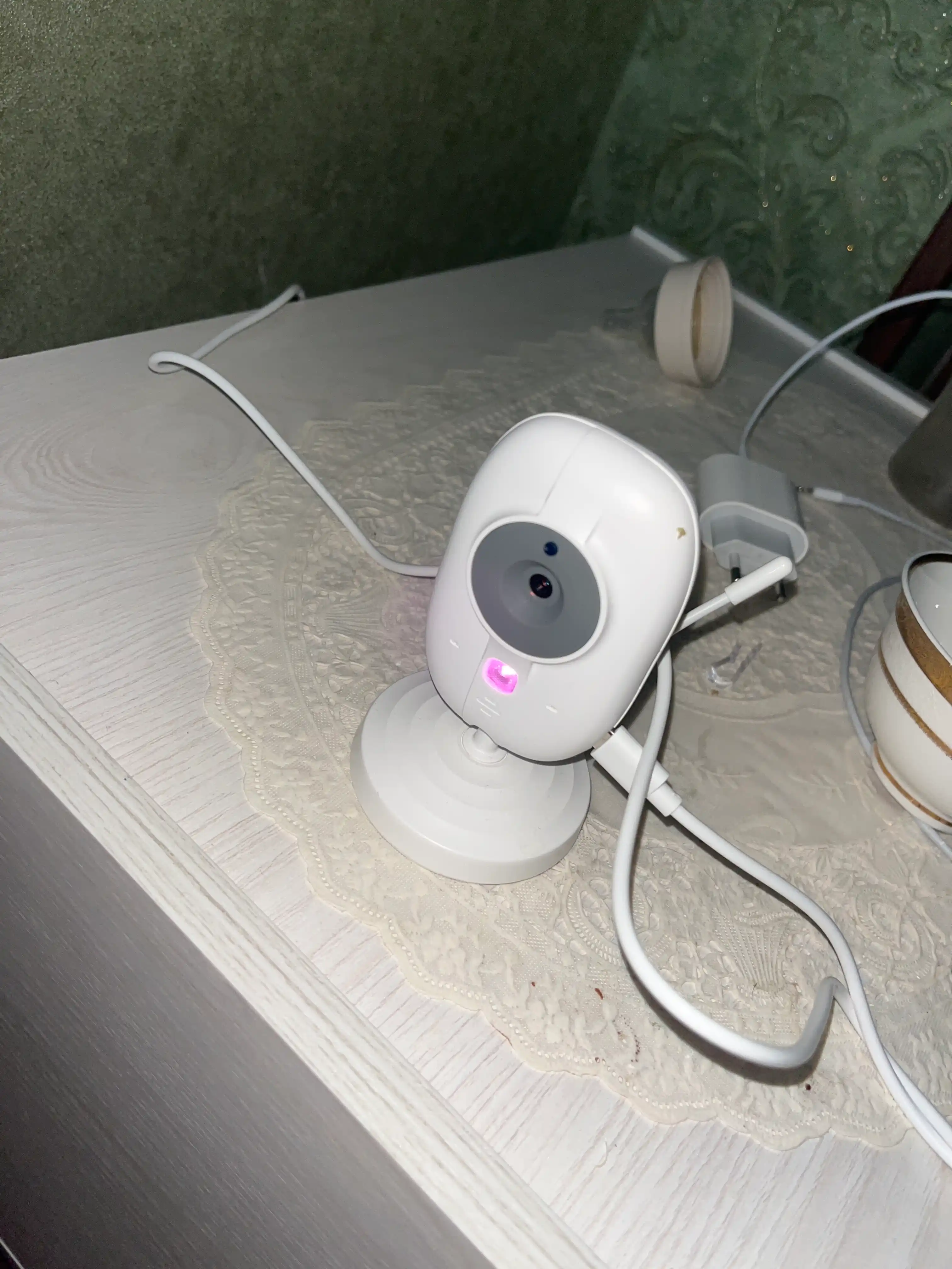 Monitor, tungi ko'rish kamerasi, ovozli simsiz video chaqaloq monitori