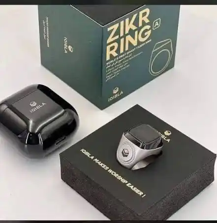 Elektr tasbeh Zikr Ring Metall UMEOX iQIBLA, zikr va istig'for uchun