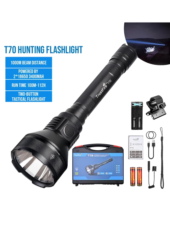 Fonar, chiroq ov qilish uchun, 2300 lumen, kabelli, magnit qisqishli