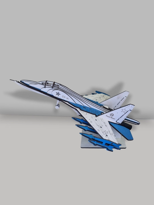 Конструктор сборный модель Истрибитель "СУ-30" Royal Wood
