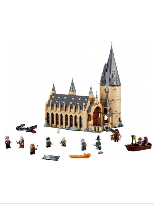 Конструктор Harry Potter, Большой зал Хогвартса, фигурки Гарри Поттер
