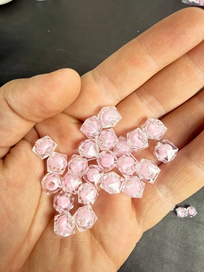 Бусины для плетения сумочек, 10 мм, 500 гр — JUKU-СУММОНЧ-ПРОЗР-монч250