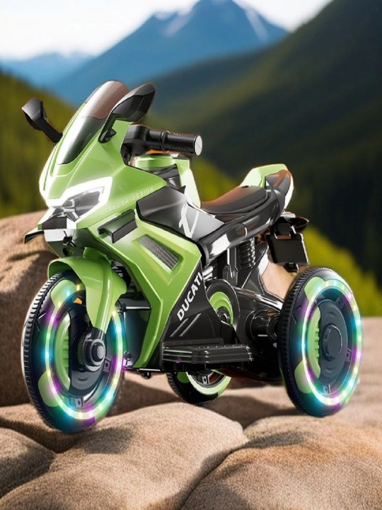 3 yoshdan 7 yoshgacha bo‘lgan bolalar elektr mototsikli