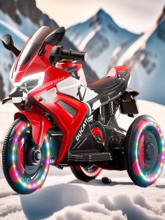 3 yoshdan 7 yoshgacha bo‘lgan bolalar elektr mototsikli