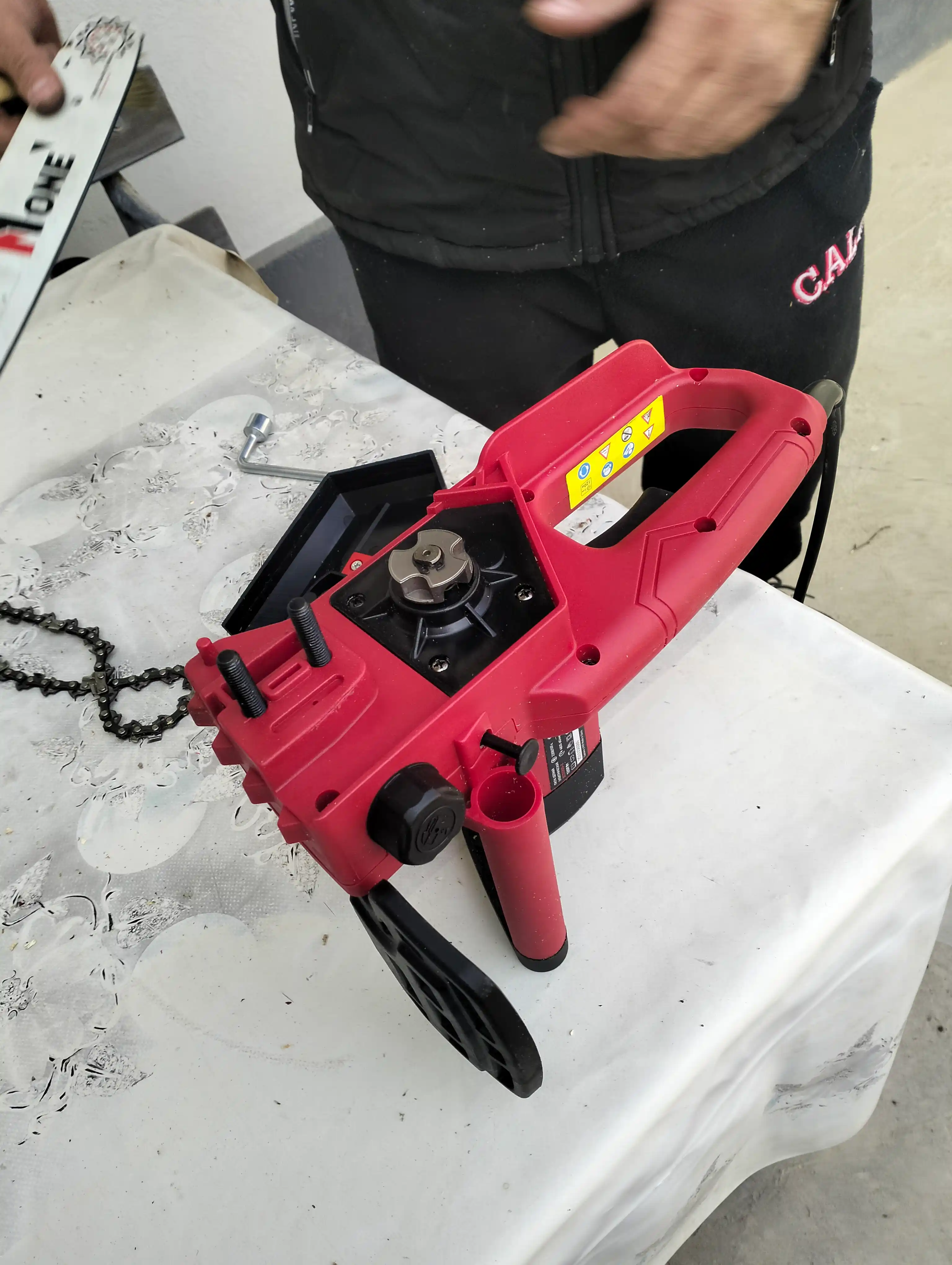 Arra zanjirli, elektrli "NUMBER ONE" ECS1200-2, 1200 Vt