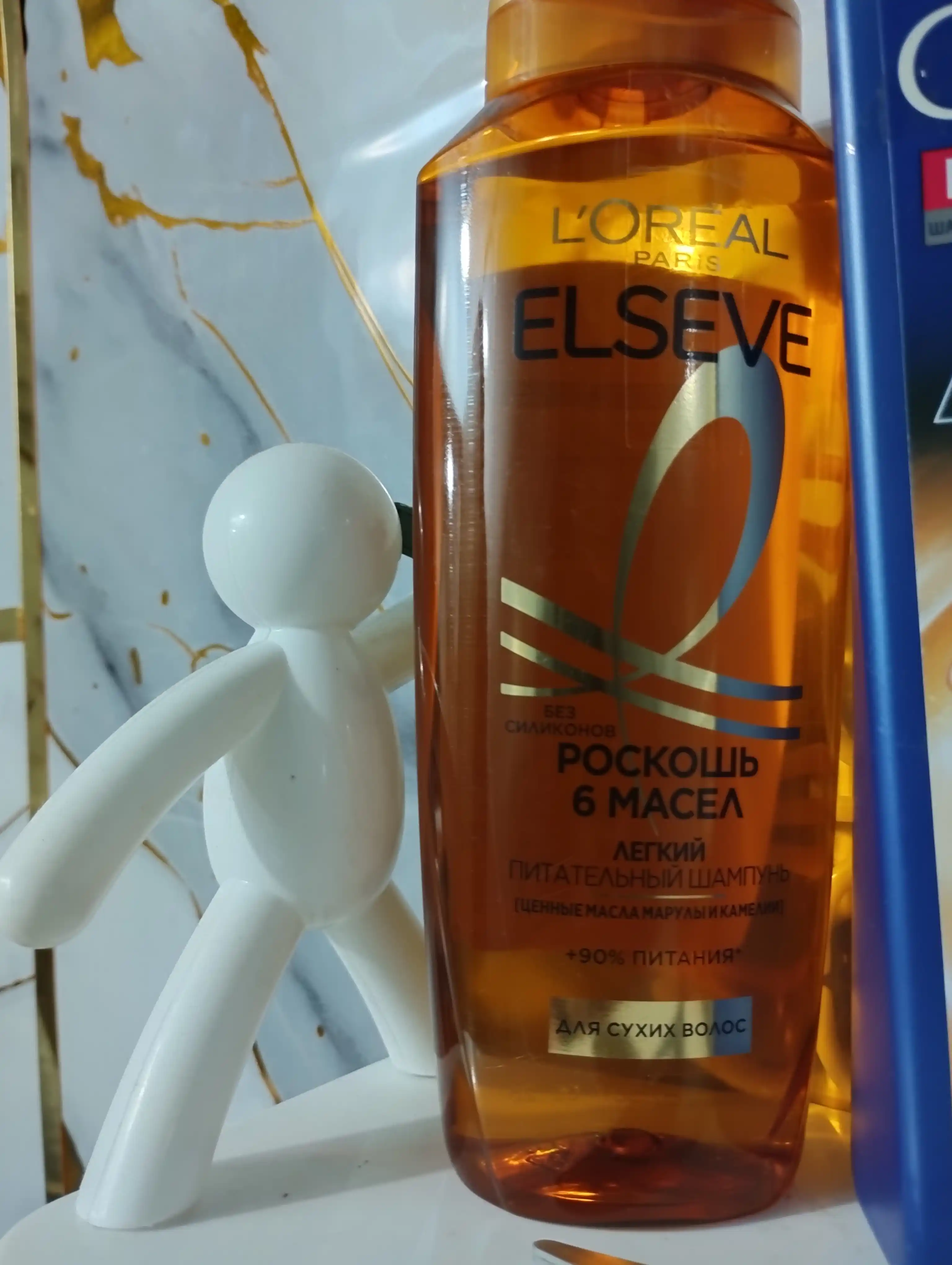 L'Oreal Paris Elseve шампунь "Роскошь", 6 масел для сухих волос, без силиконов, 400 мл