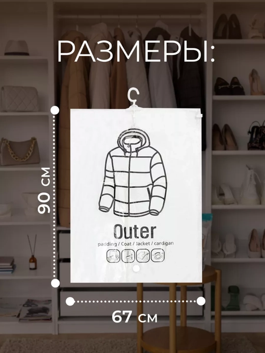 Вакуумный пакет – идеальное решение для хранения одежды - 