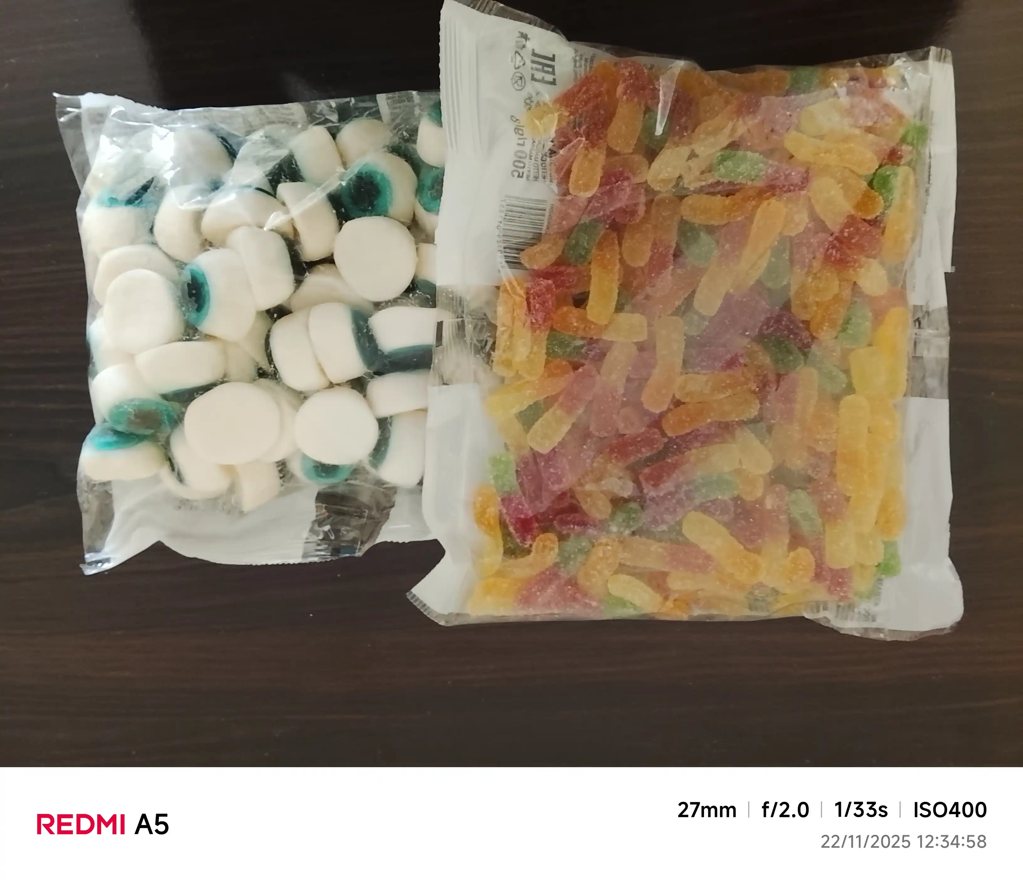 Жевательный мармелад КрутФрут, змейка в посыпке, 500 г