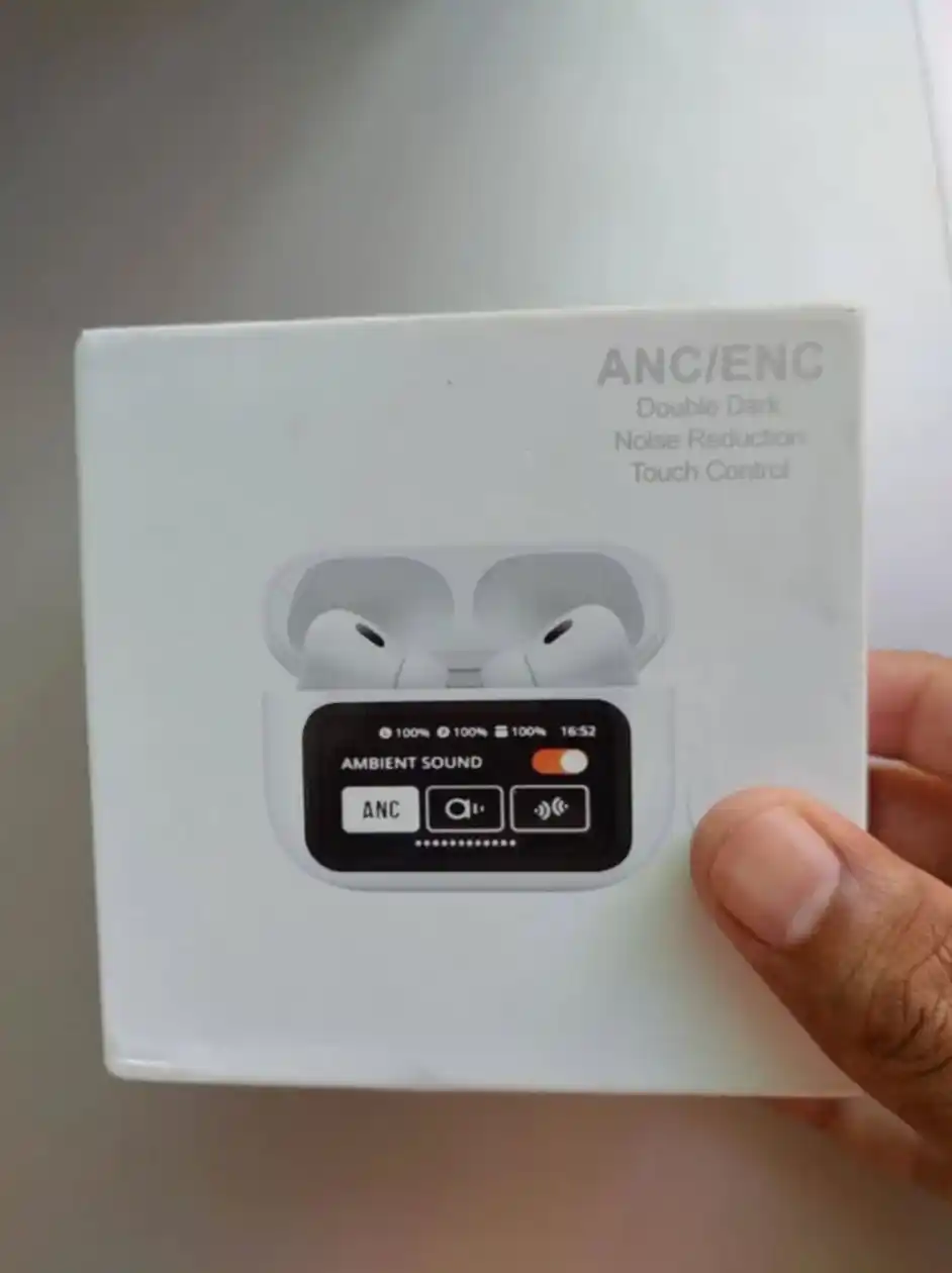 Sensorli displeyli TWS simsiz quloqchinlar (naushnik) Bluetooth 5.4iPhone va Android uchun