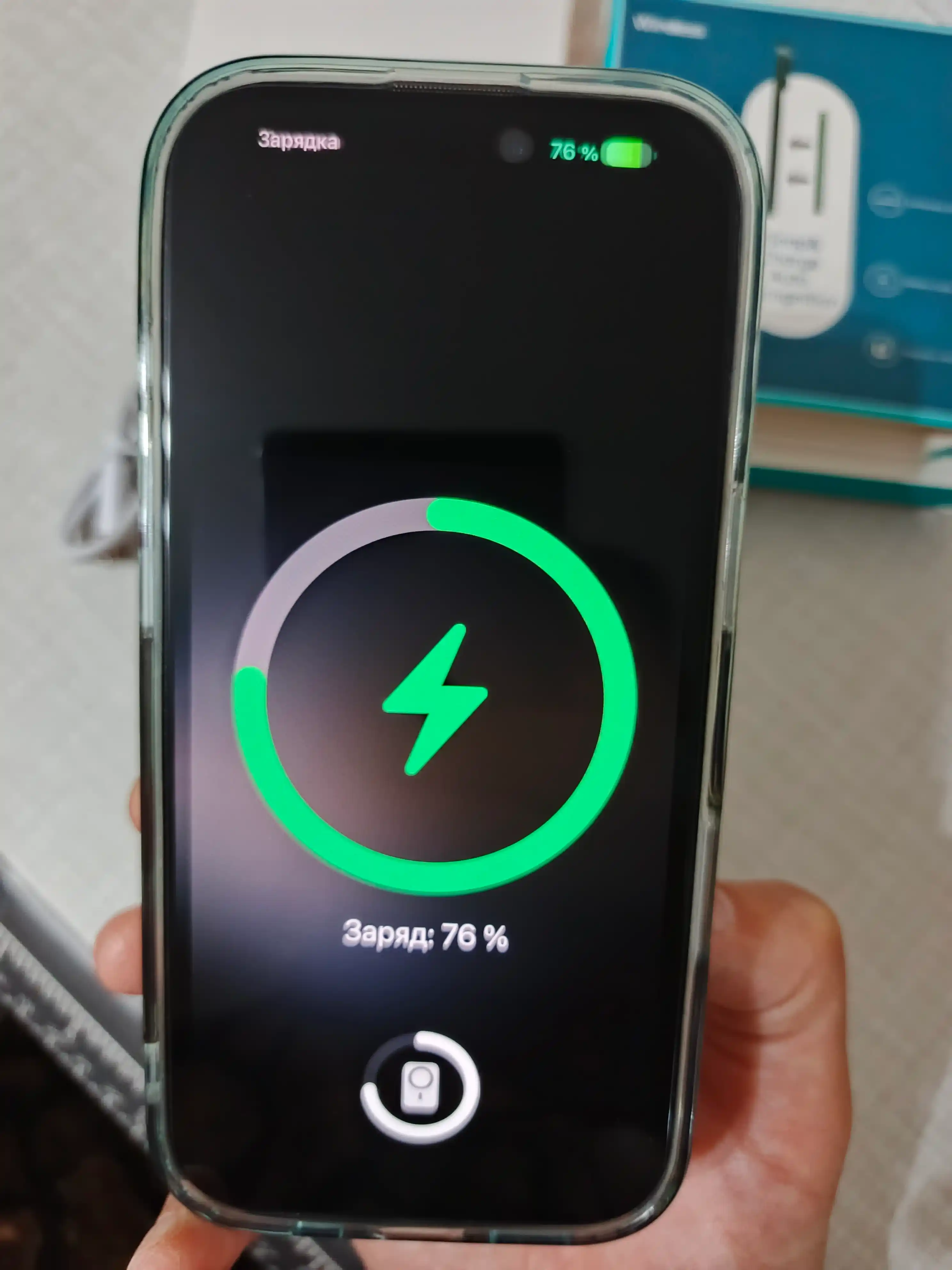 Snap & Charge Power Bank 10000 mAh magnitli, simsiz, auto aniqlovchi zaryadka qurilmasi