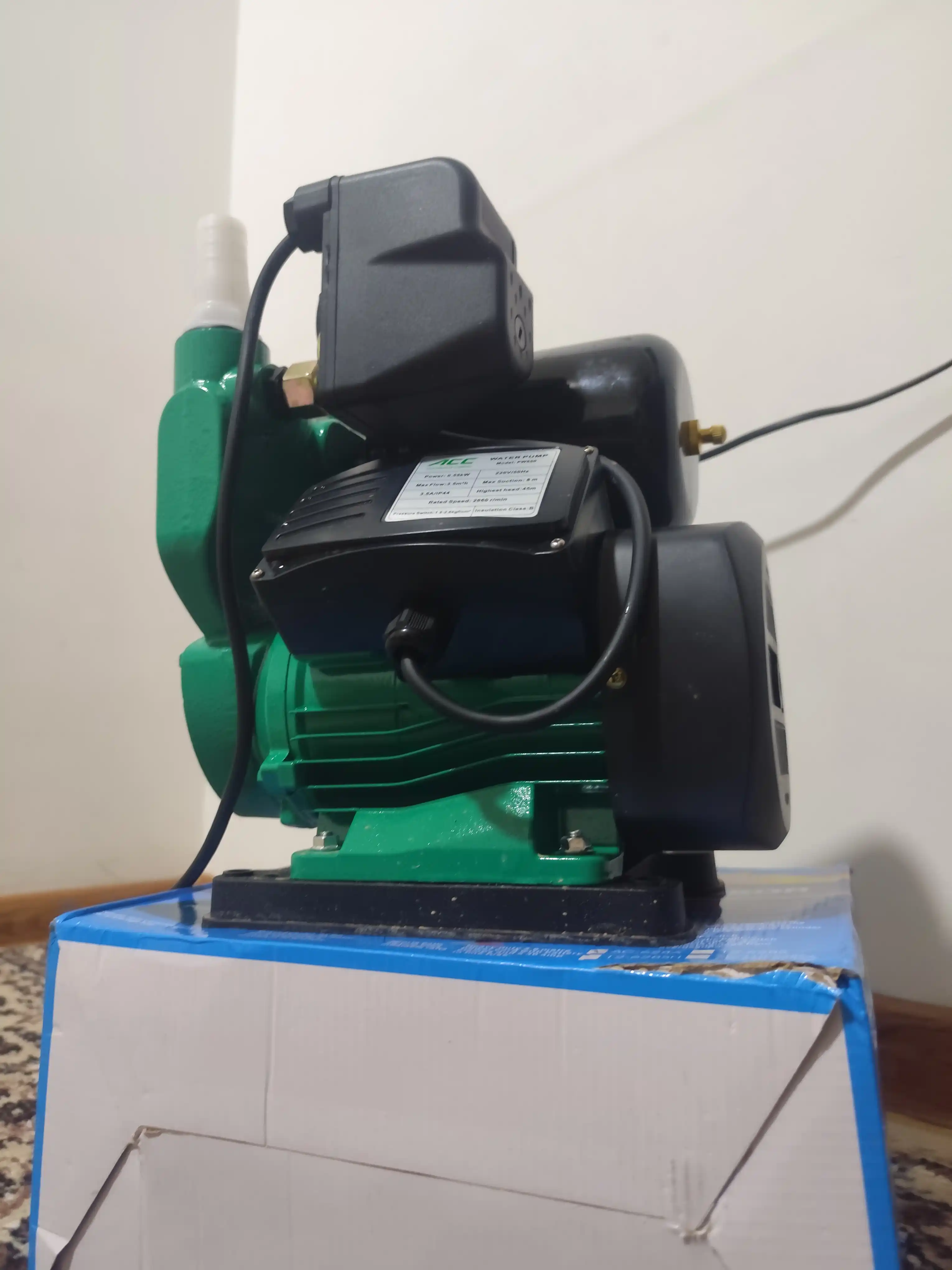 ACC PW550 aвтоматический самовсасывающий периферийный вода насос