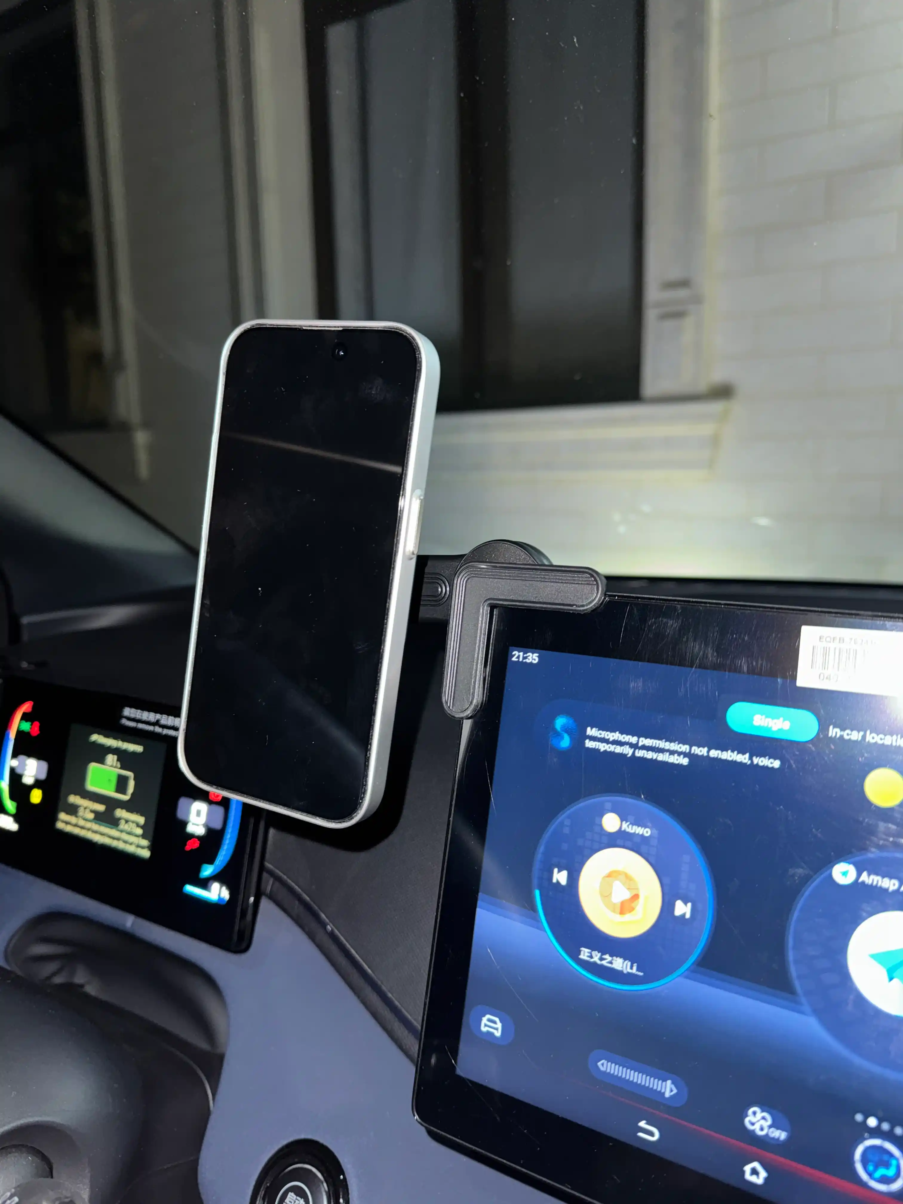 Telefon uchun MagSafe xolderi, BYD/LEAPMOTOR/ZEEKR/AION/CHEVROLET uchun