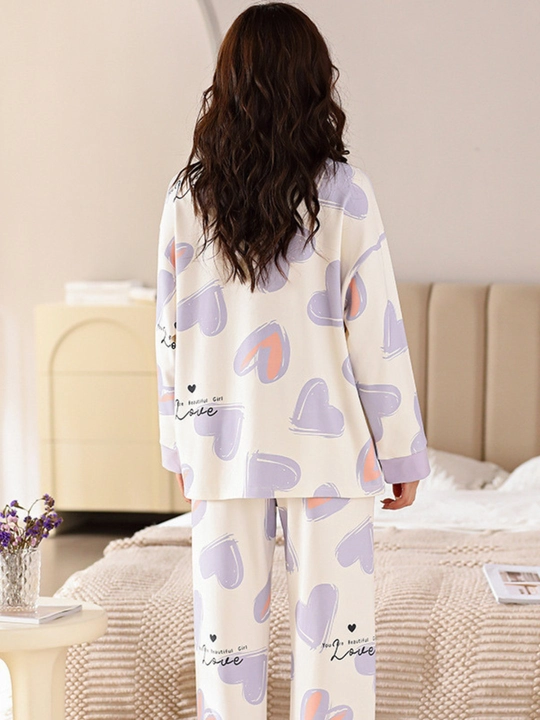 Ayollar tungi ko‘ylagi va shimli pijama - barcha mavsumlar uchun