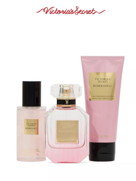 Подарочный набор для женщин и мужчин Victoria's Secret, Bombshell, Tease, Platinum