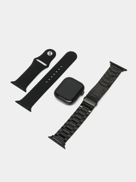 Aqlli soat Smart Watch Series 11, 46 mm, Jet Black Aluminum Case, Sport Band
