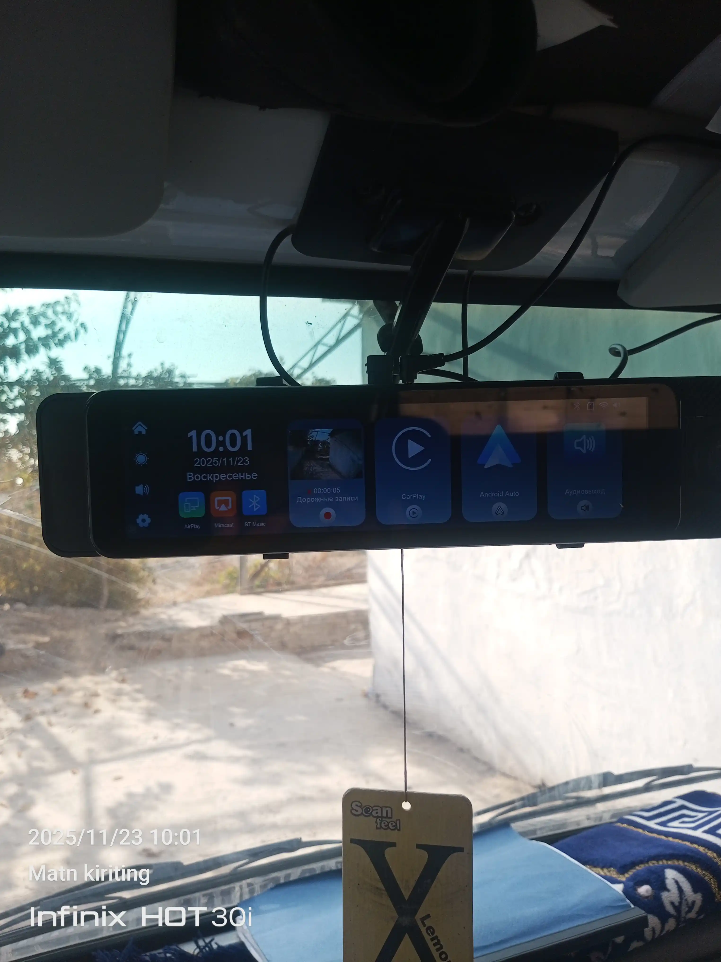 Видеорегистратор 3 камеры, Автомобильный видеорегистратор TOMBOSS T11, Wi-Fi наблюдение