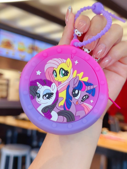 Аниме-кошелек для девочек My Little Pony — LW123-172-ПУРПУР