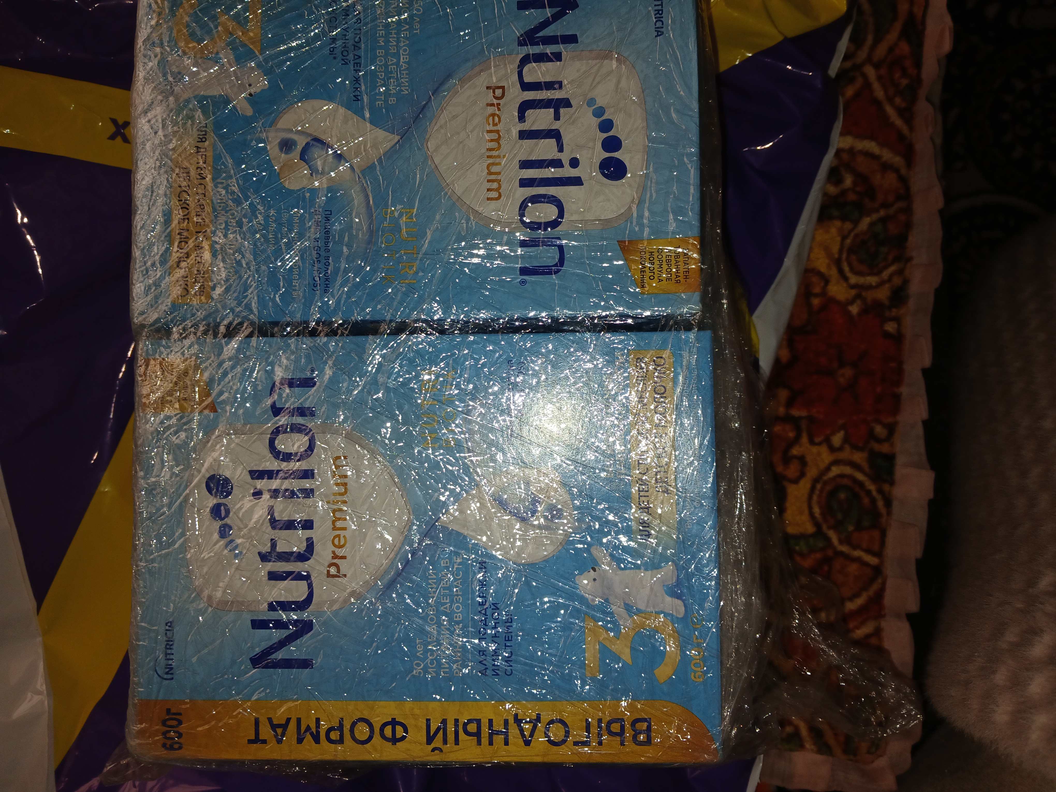 Cмесь для детей Nutricia Nutrilon 3 palm oil free, 600 г