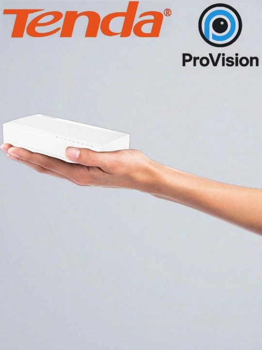 Tenda S108 8 portli boshqarilmaydigan 8 portli Fast Ethernet kommutator 10/100 Mbit/s