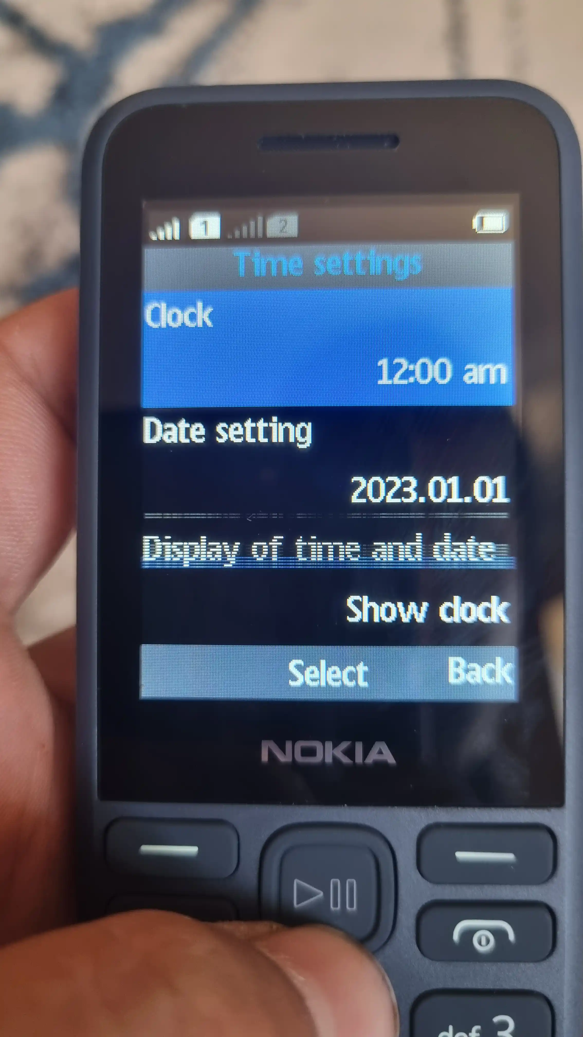 Knopkali telefon N 130