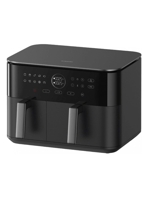 Xiaomi Dual Air Fryer 10L aerogril versiyasi sog‘lom ovqatlanish uchun global aqlli frityurnitsa